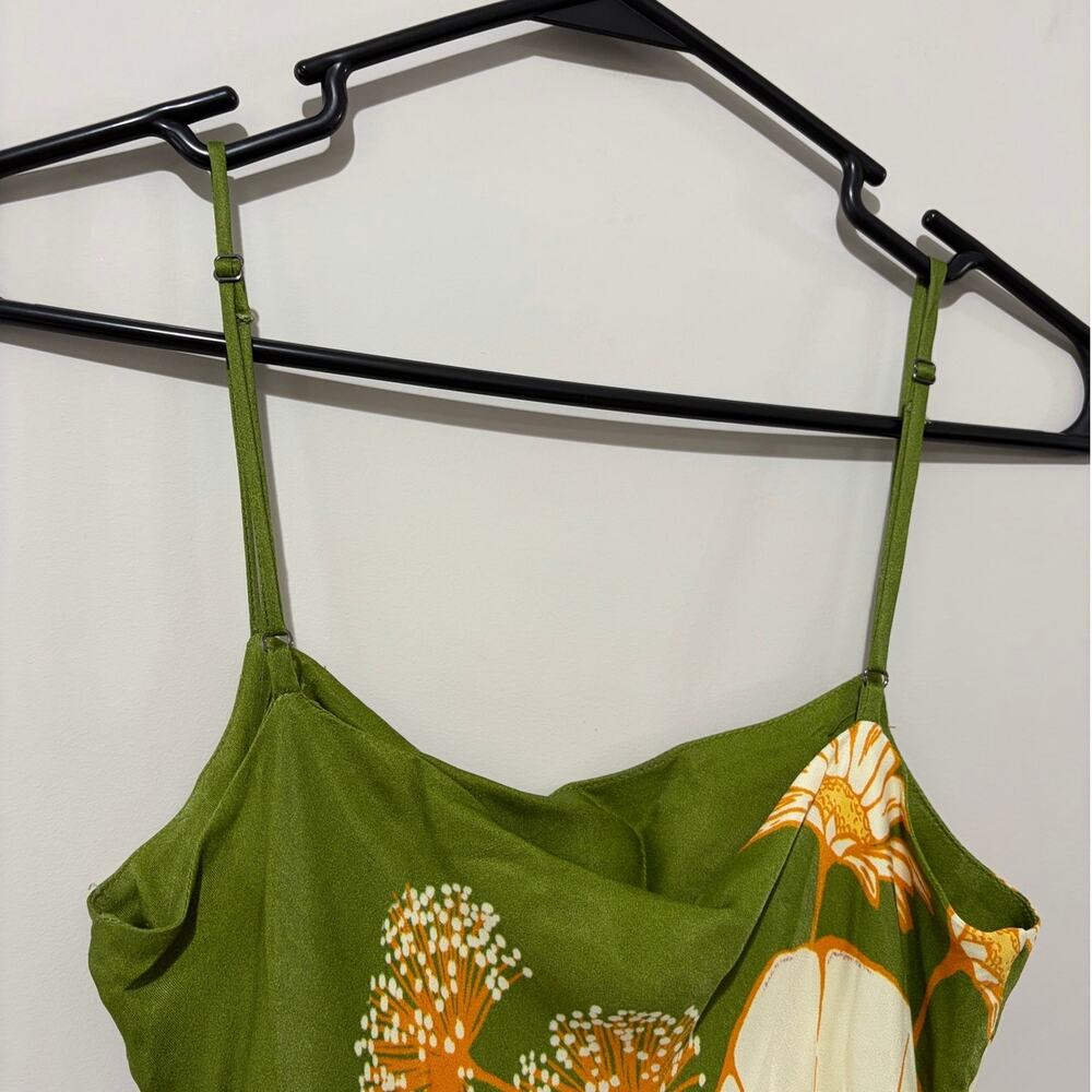 Farm Rio x Anthropologie Maxi Slip Dress Wildflower - Size XS - Picture 6 of 9